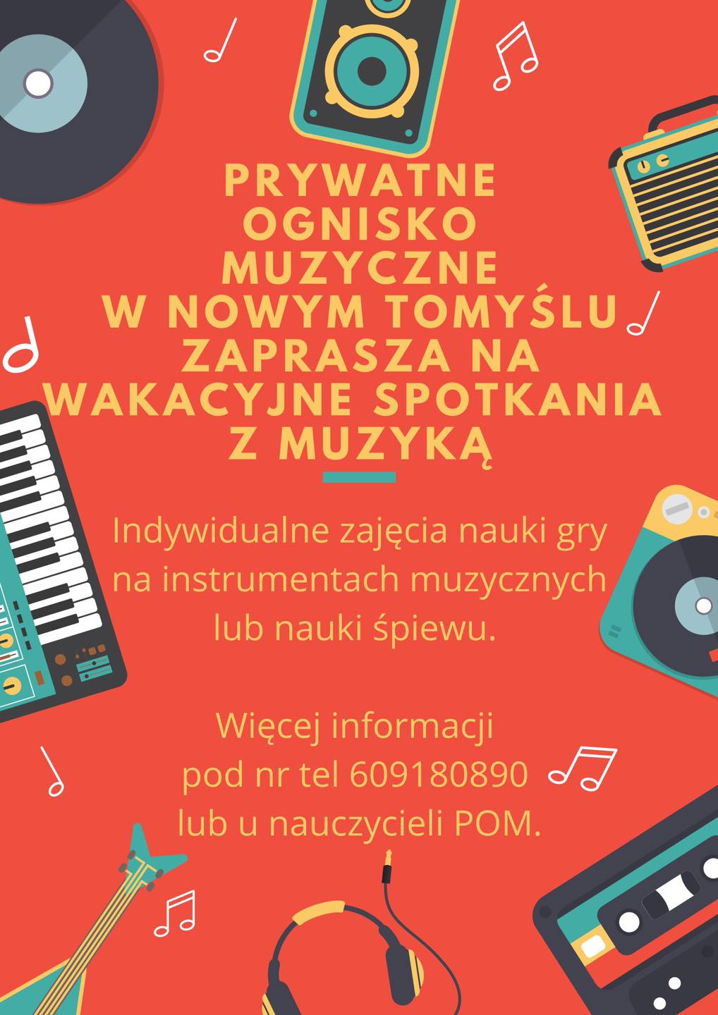 Wakacyjne muzywkoanie z POM