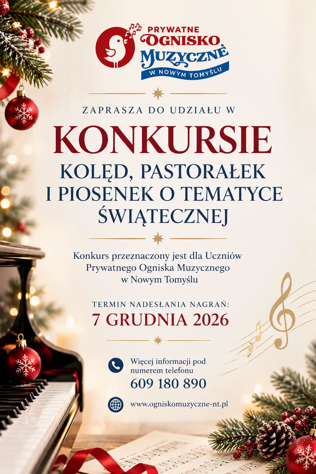 Konkurs kolęd, pastorałek i piosenek świątecznych